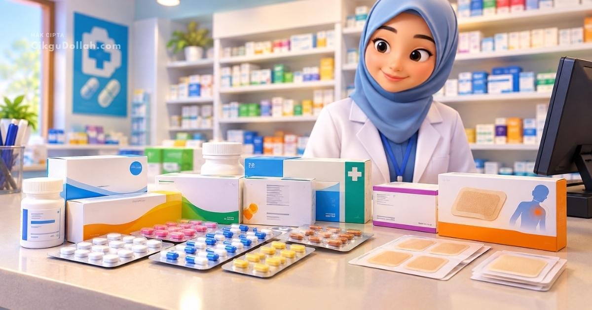 ubat mabuk laut yang dijual di farmasi Malaysia